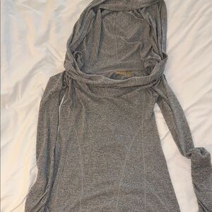 Gray Hooded Sweater